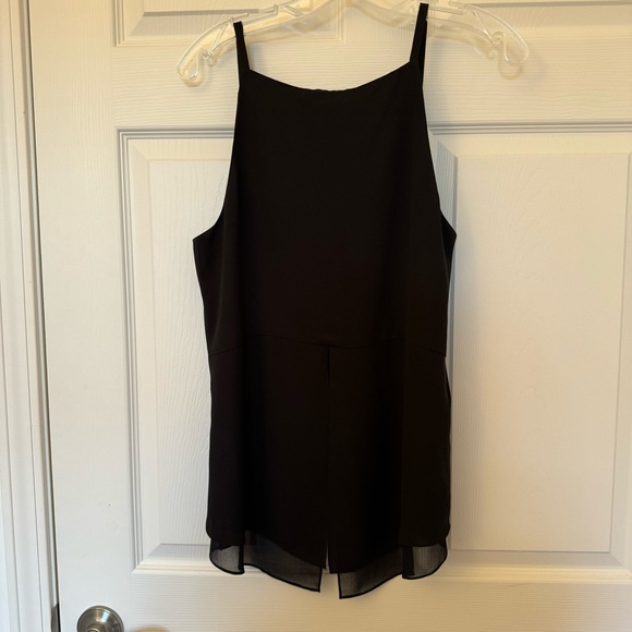 BCBG Max Azria Lyssa Tank Top | Black | Size Small / Petite - Picture 4 of 7